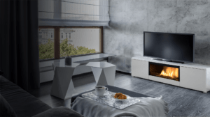 fireplace tv stand pure flame tv box
