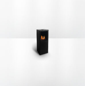 free standing ethanol fireplace Scandi