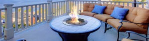 Galio outdoor fire pit insert