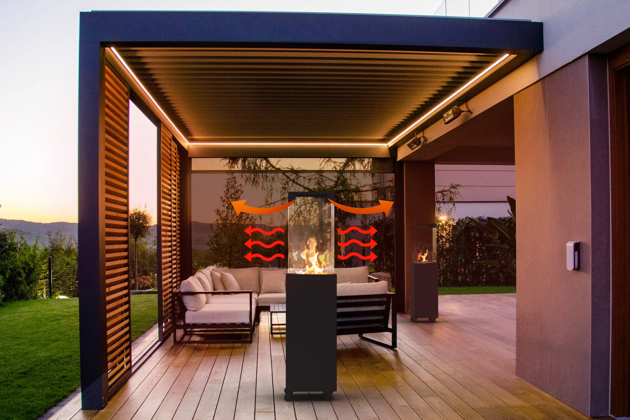 Chimeneas de exteriores: la opción perfecta para crear un ambiente acogedor  en su patio. - CHIMENEAS CASA
